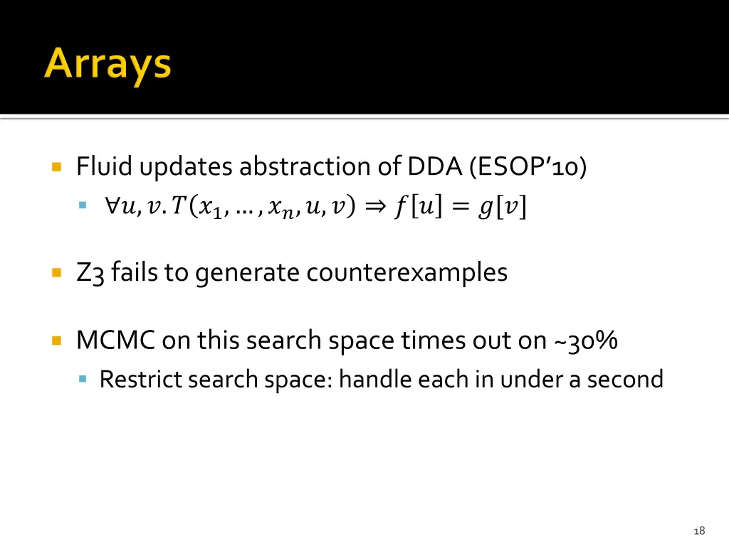 fluid updates abstraction of dda esop 10 1