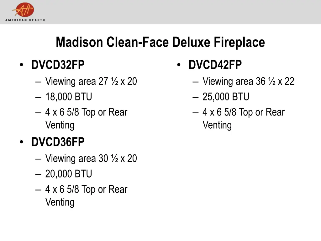 madison clean face deluxe fireplace