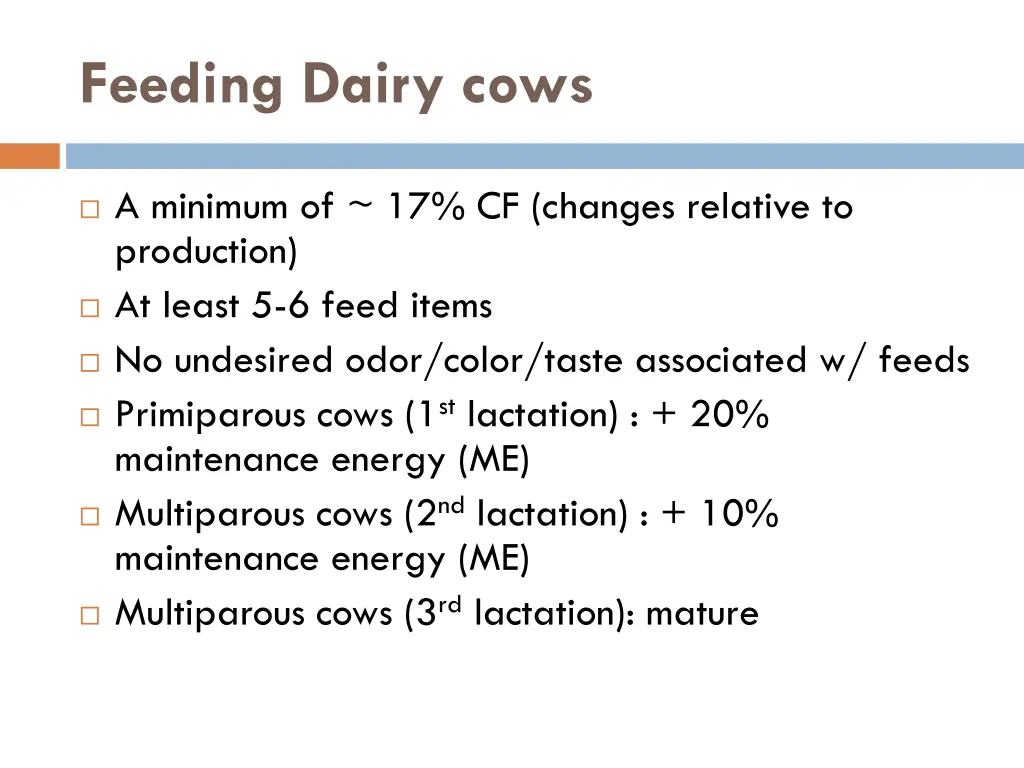 feeding dairy cows