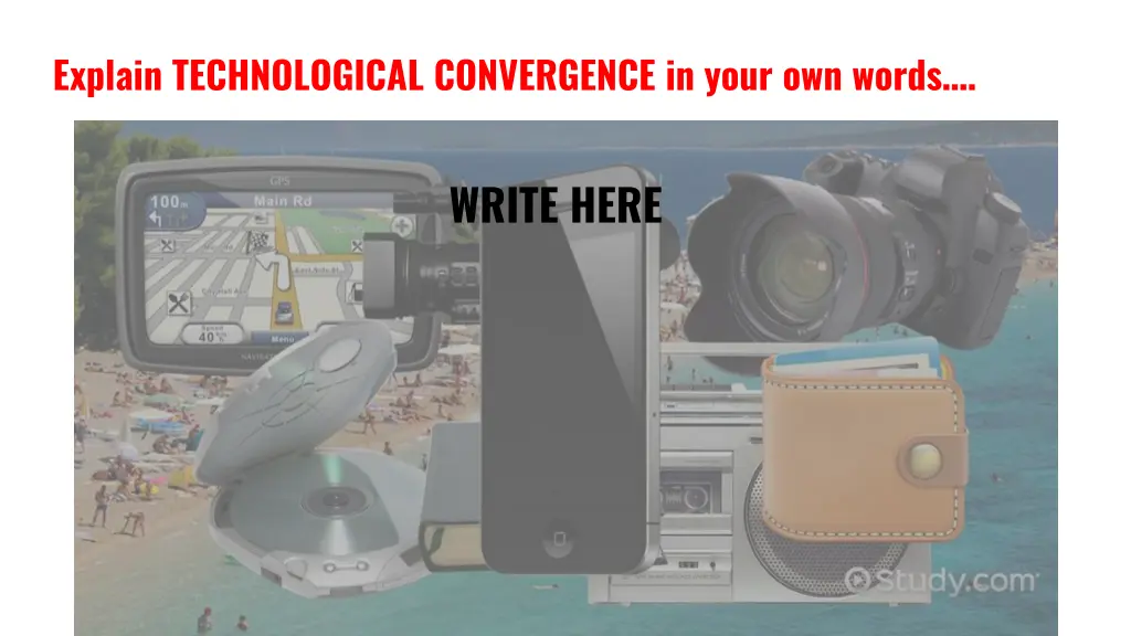 explain technological convergence in your