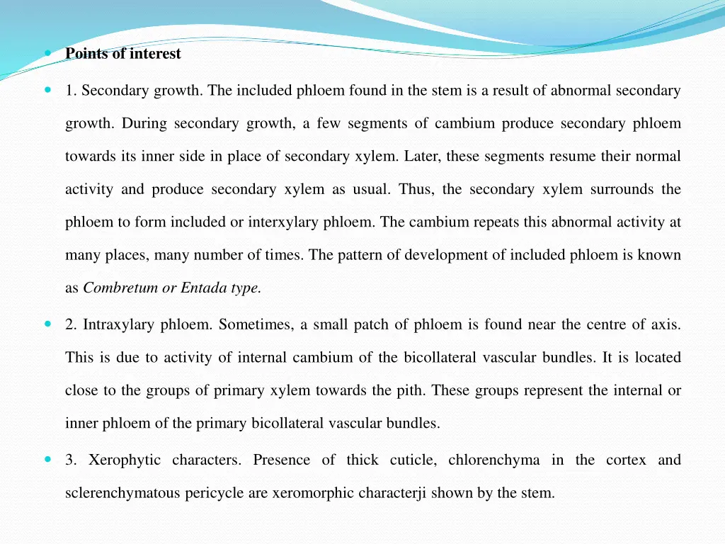 points of interest