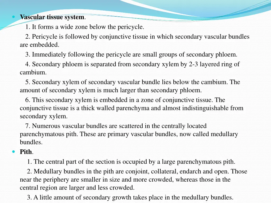 vascular tissue system 1 it forms a wide zone