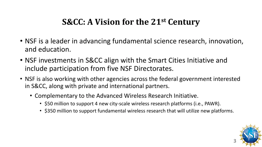 s cc a vision for the 21 st century