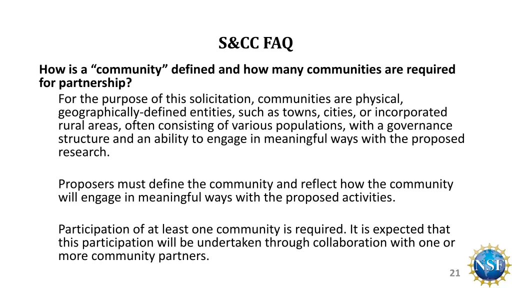 s cc faq