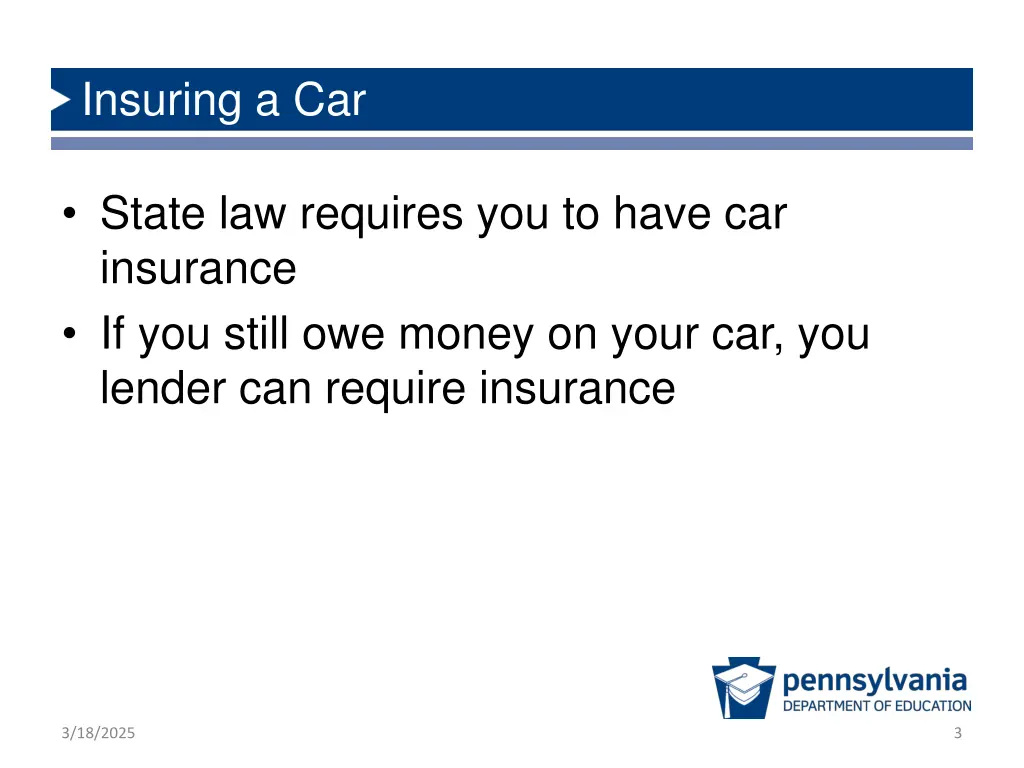 insuring a car