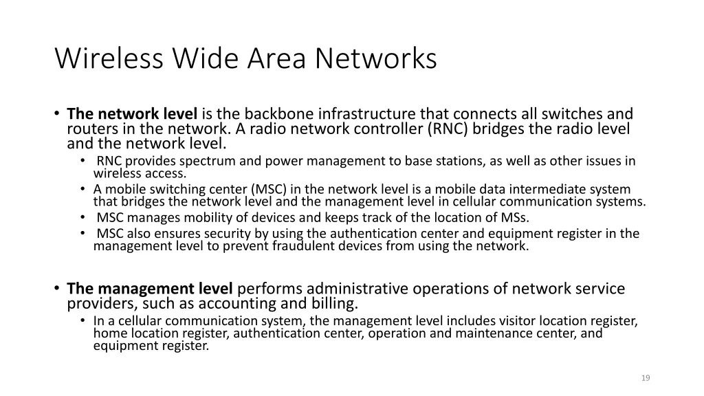 wireless wide area networks 1