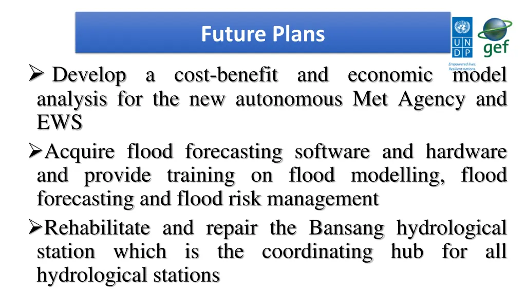 future plans 1