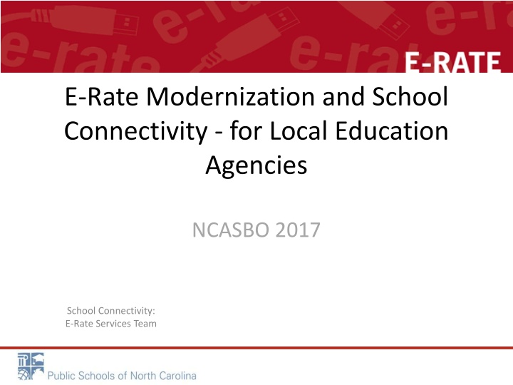e rate modernization and school connectivity