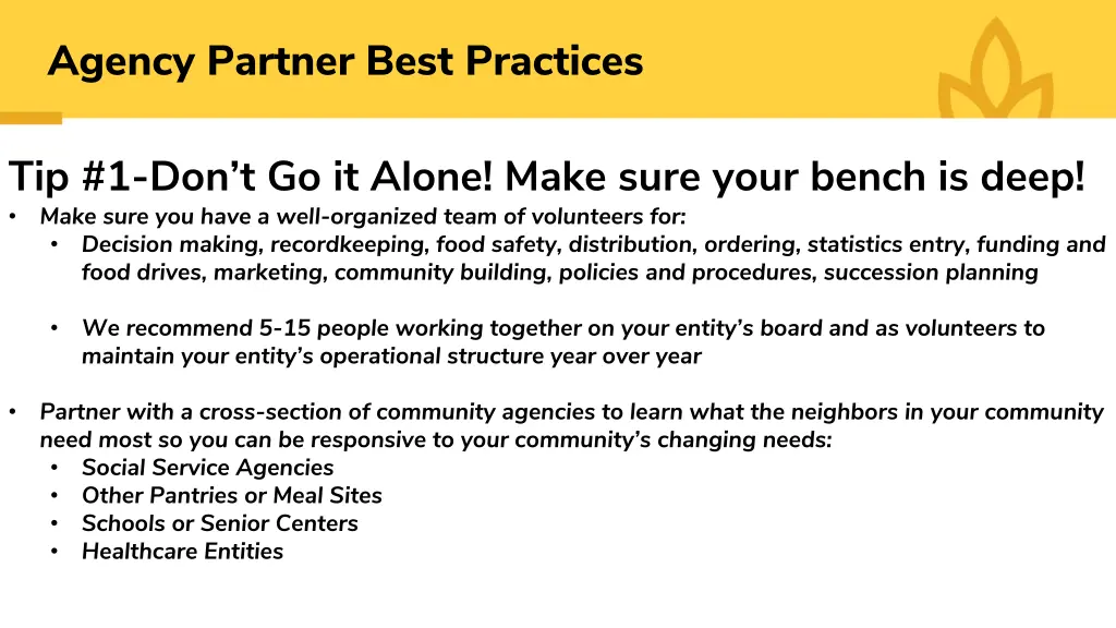 agency partner best practices 1
