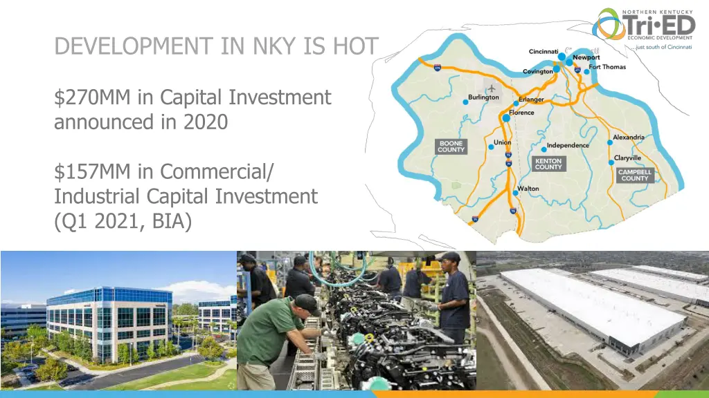 development in nky is hot