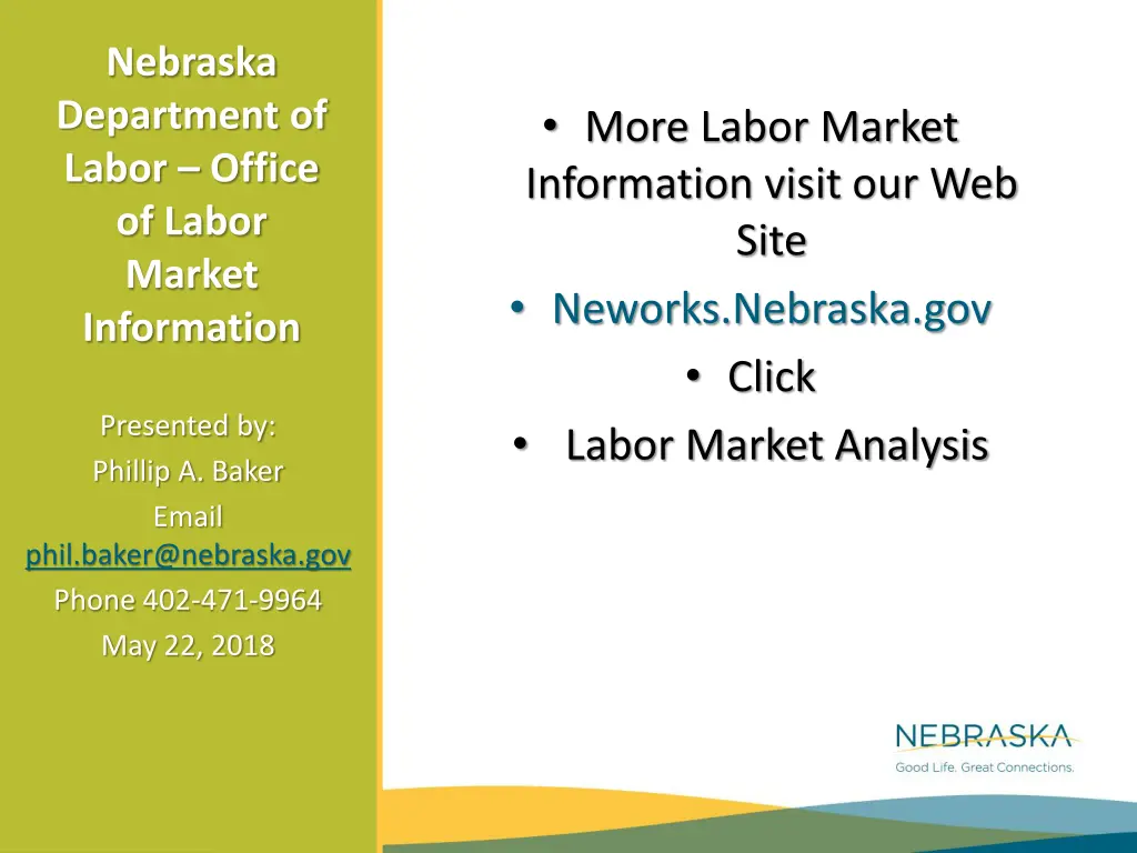 nebraska department of labor office of labor