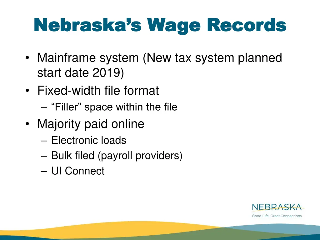 nebraska s wage records nebraska s wage records