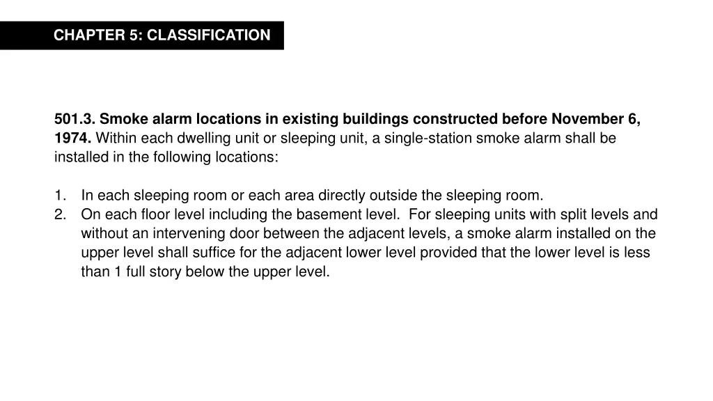 chapter 5 classification 1