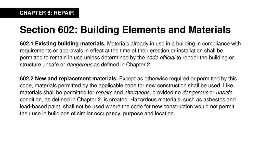 chapter 6 repair 1