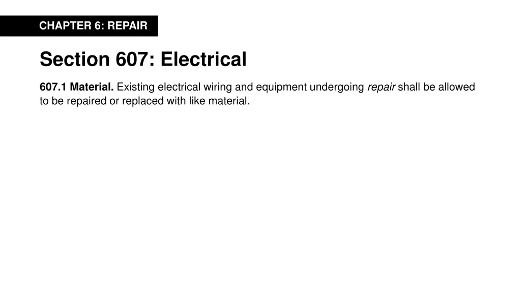 chapter 6 repair 5