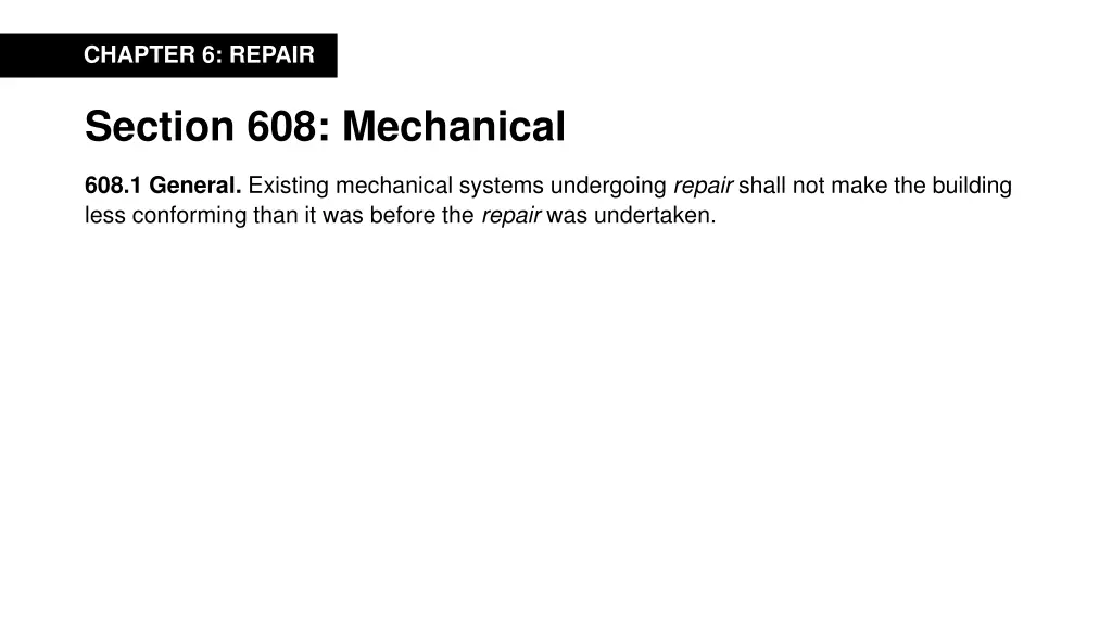 chapter 6 repair 6