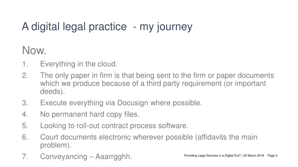 a digital legal practice my journey 1