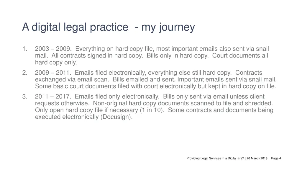 a digital legal practice my journey
