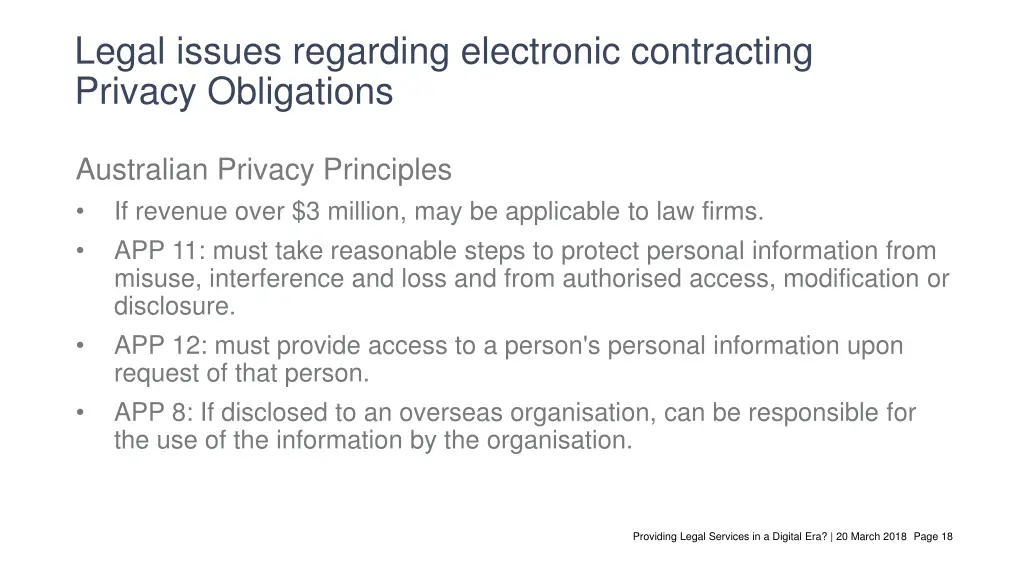 legal issues regarding electronic contracting 10