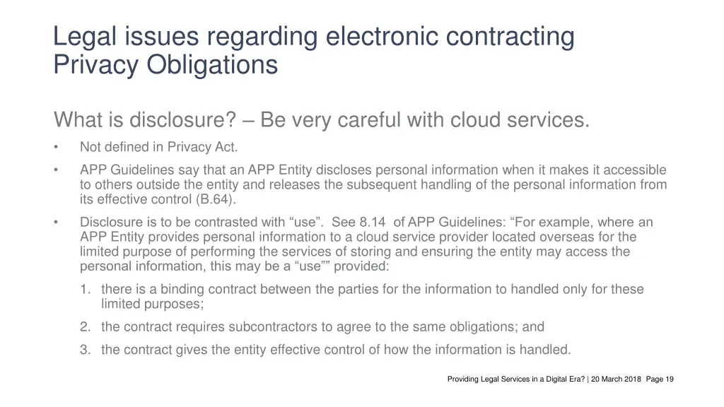 legal issues regarding electronic contracting 11