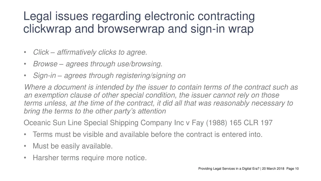 legal issues regarding electronic contracting 4