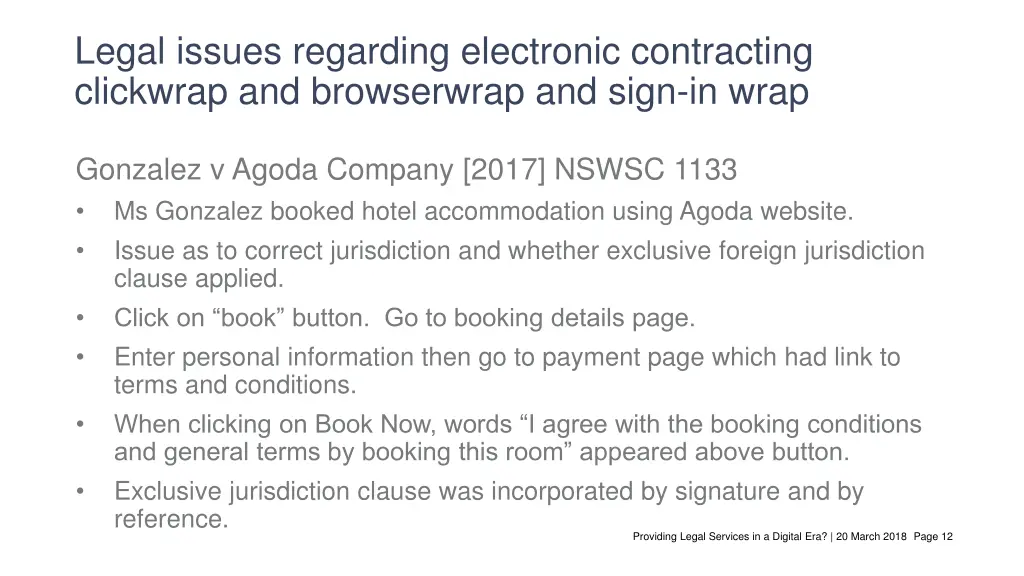 legal issues regarding electronic contracting 6