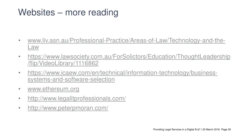 websites more reading