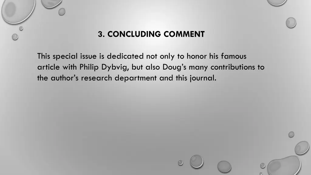 3 concluding comment