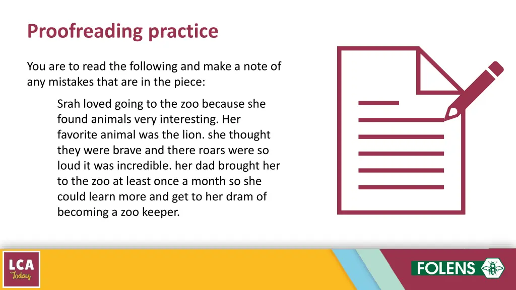 proofreading practice 2