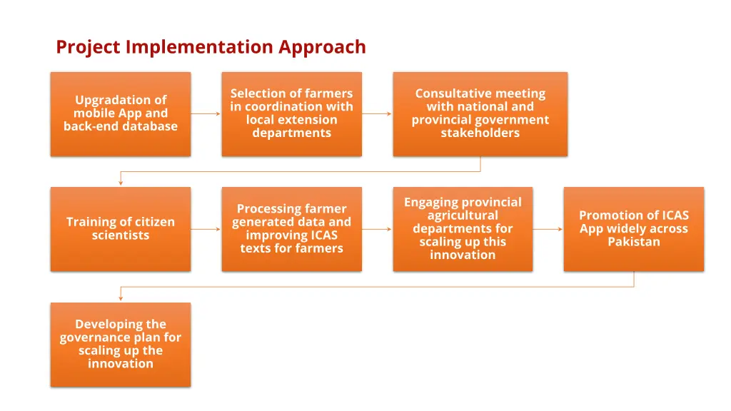 project implementation approach
