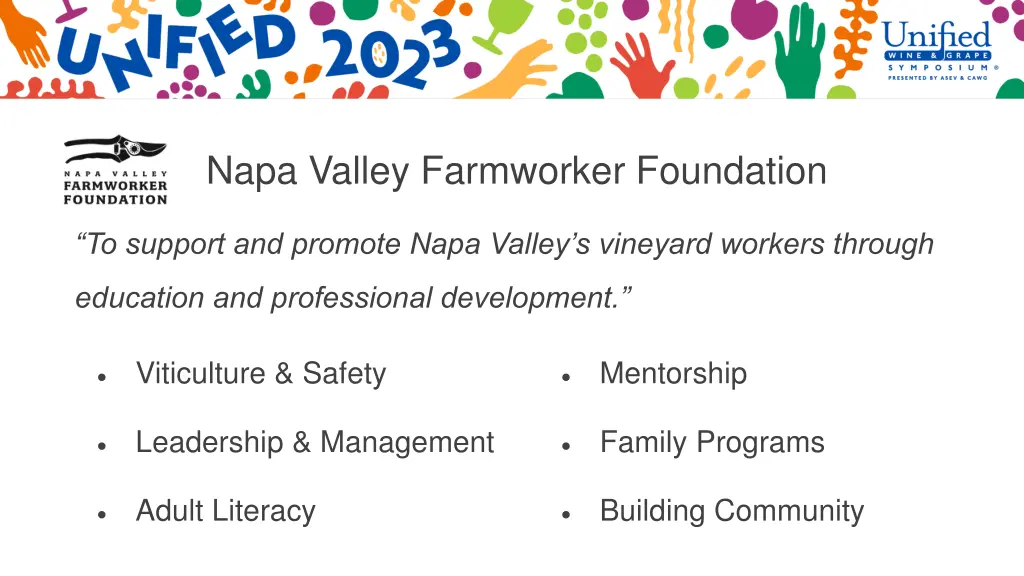 napa valley farmworker foundation