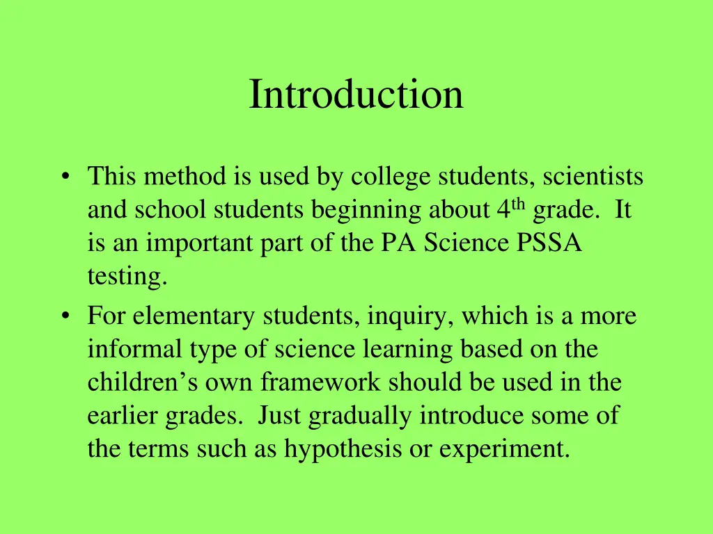 introduction