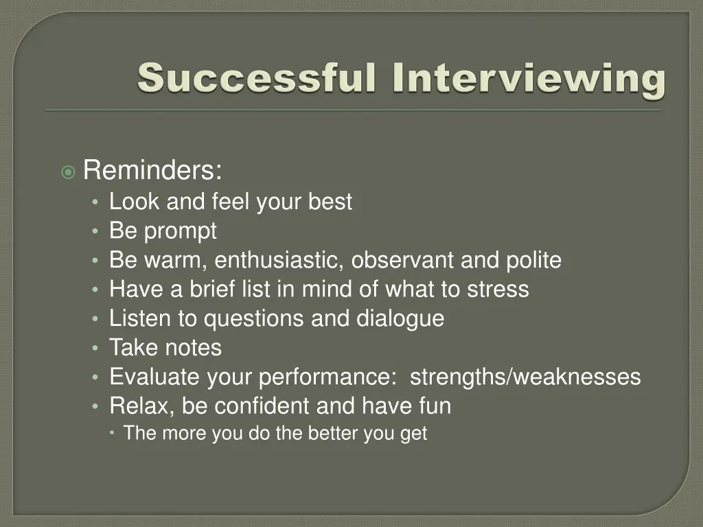 reminders look and feel your best be prompt