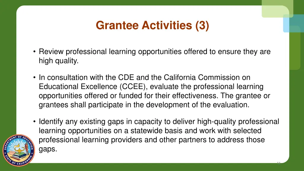 grantee activities 3