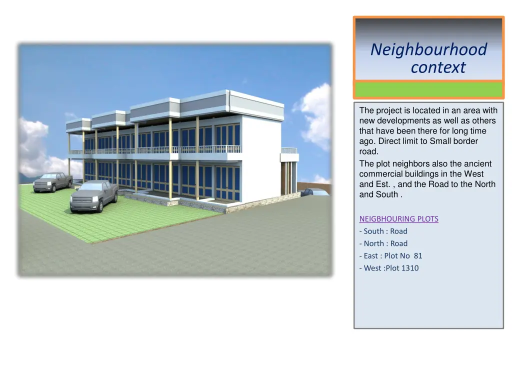 neighbourhood context