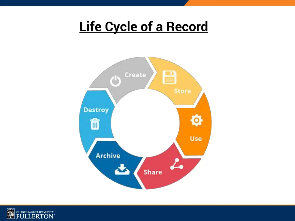 life cycle of a record