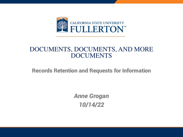 presentation title documents documents and more