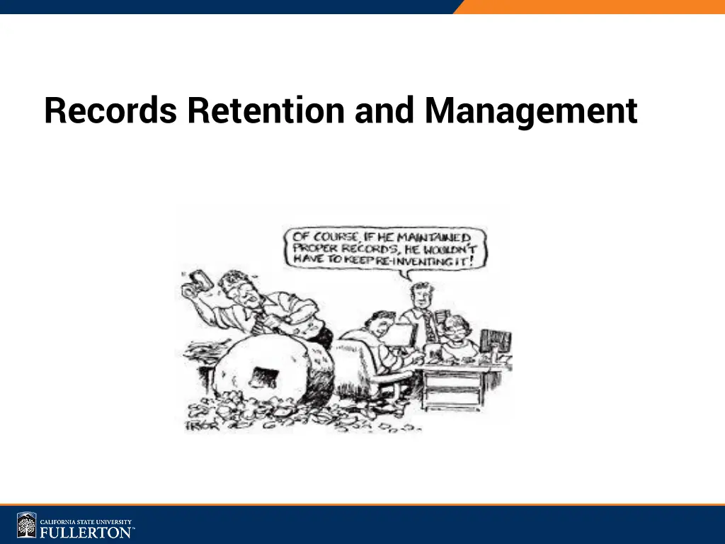 records retention and management