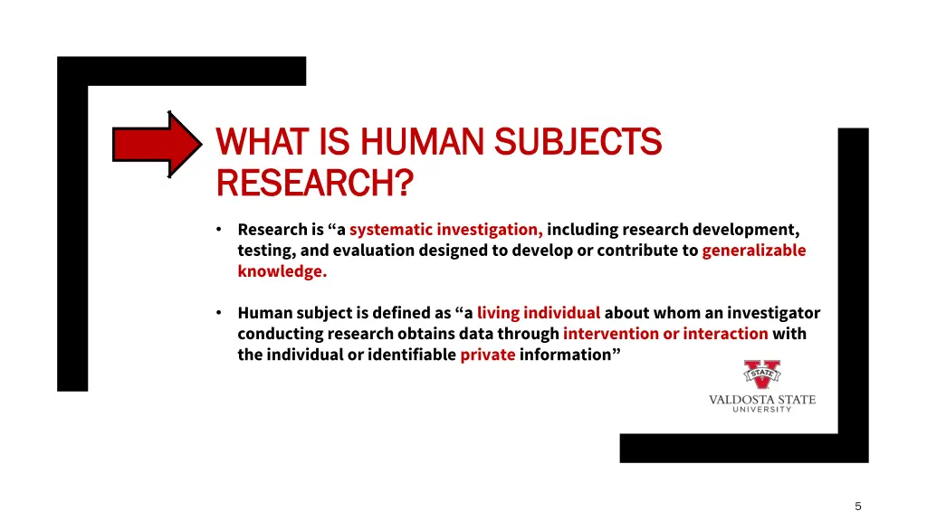 what is human subjects what is human subjects