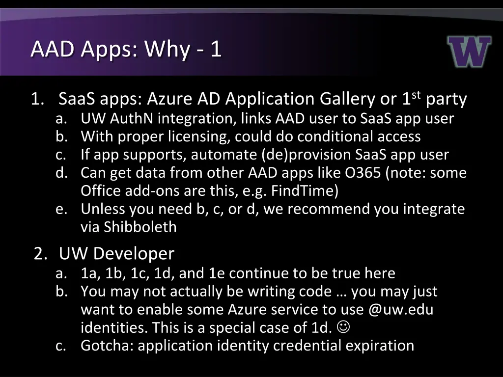 aad apps why 1