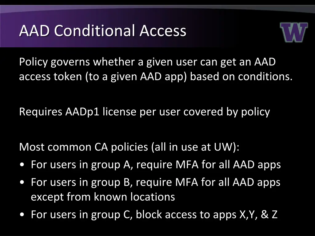 aad conditional access