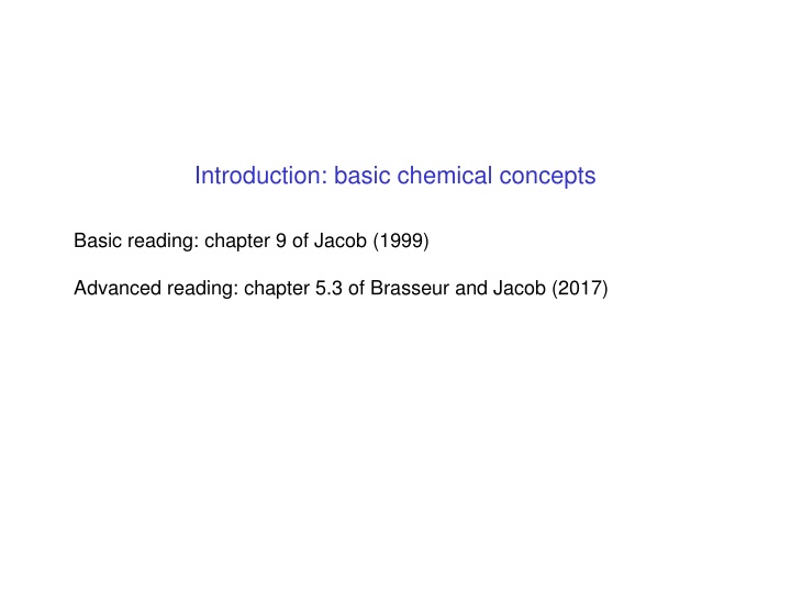 introduction basic chemical concepts