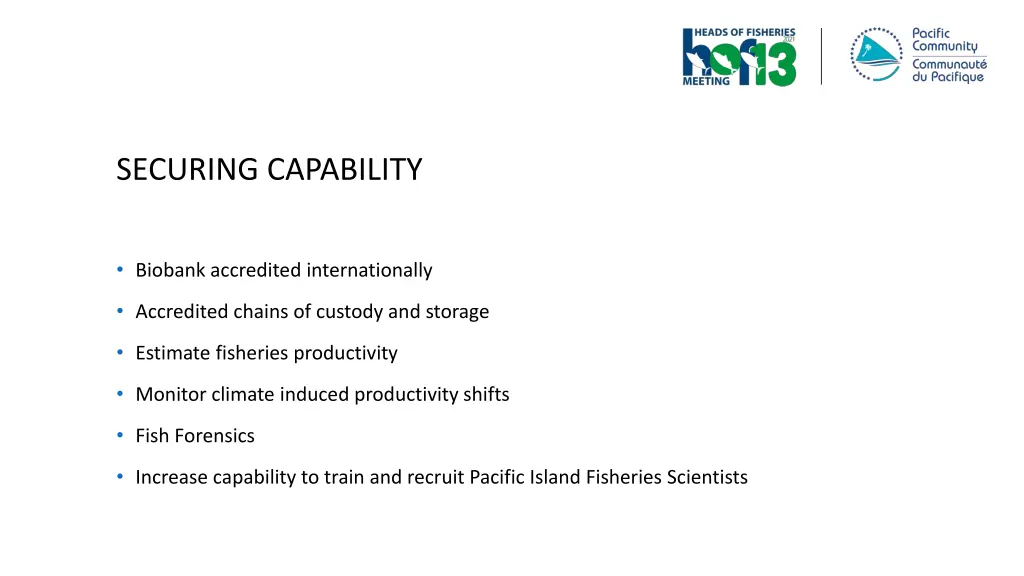 securing capability 1