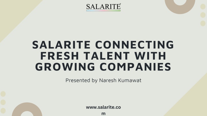 salarite connecting fresh talent with growing