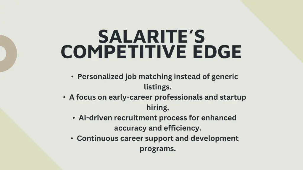 salarite s competitive edge