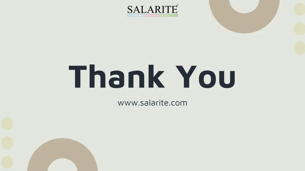 thank you www salarite com