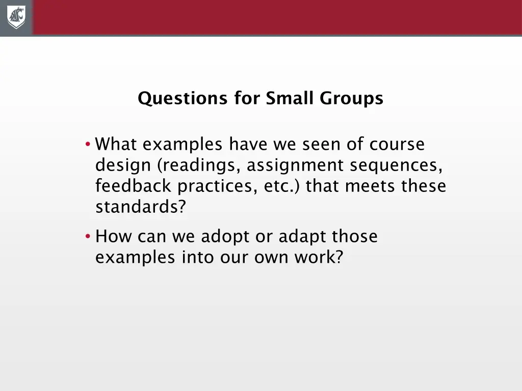 questions for small groups