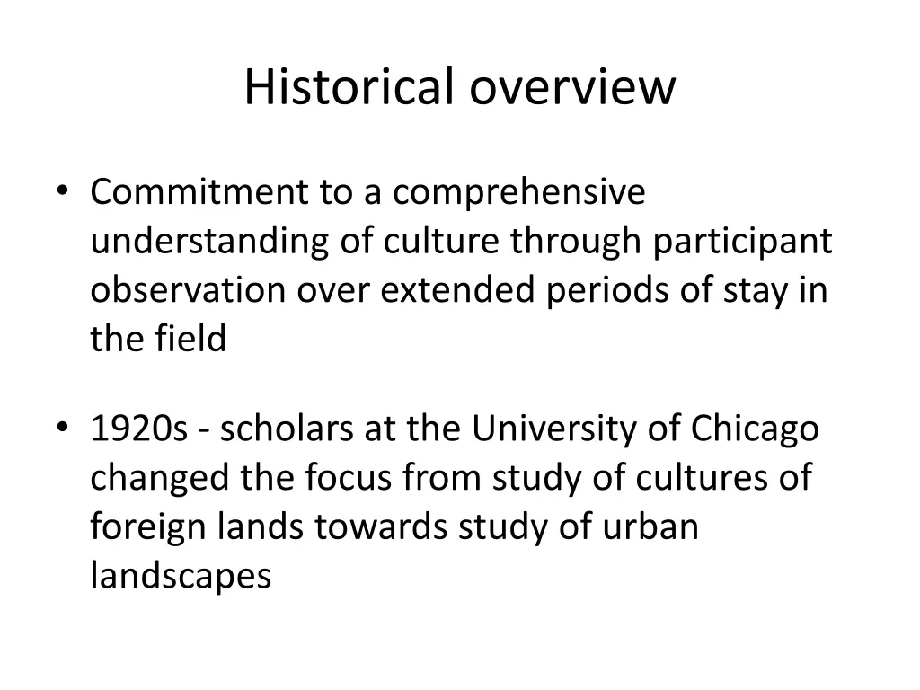 historical overview 3