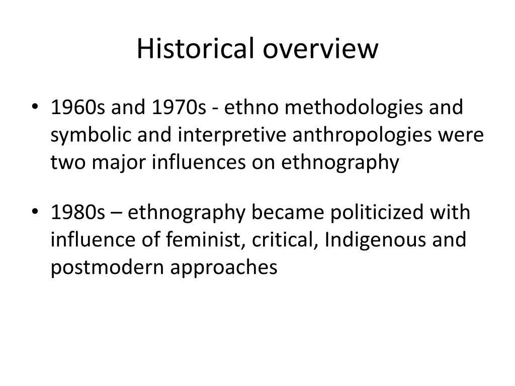 historical overview 4