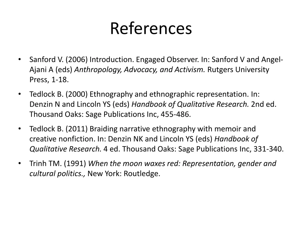 references 1
